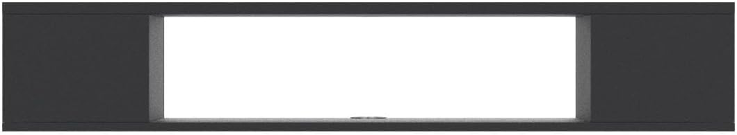 Black Wall Mount Floating TV Cabinet