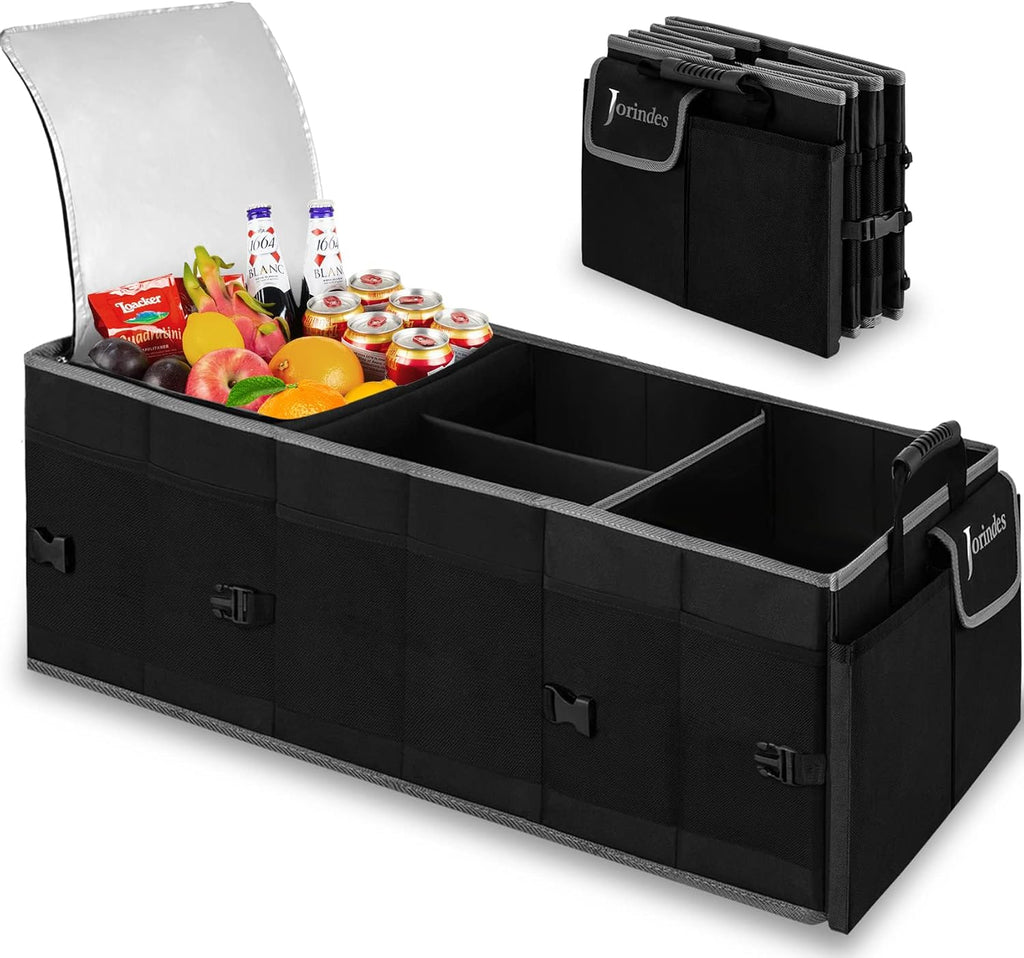 Collapsible Waterproof Car Storage Organizer With Cooler Bag